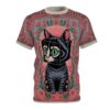 Whimsical Cat Graphic Tee - Playful & Unique Unisex T-Shirt for Cat Lovers