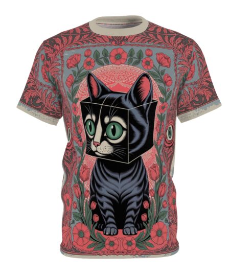 Whimsical Cat Graphic Tee - Playful & Unique Unisex T-Shirt for Cat Lovers