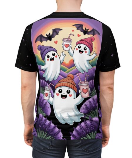 Halloween Ghosts T-Shirts All Over Print Tees - Online t-Shirts
