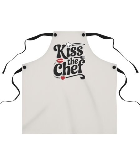Kiss the Chef Apron | Fun Cooking Gift for Home Chefs | Kitchen Accessory | Cooking Birthday Gift | Chef's Gift | BBQ Apron 10 Toasted Styles
