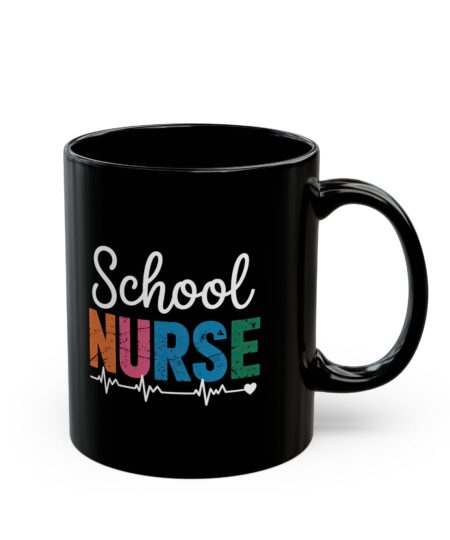 Back to School Nurse Mug, Cute Teacher Gift, Coffee Cup for Educators, Personalized Graduation Mug, Fun School-Themed Drinkware