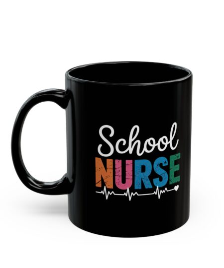 Back to School Nurse Mug, Cute Teacher Gift, Coffee Cup for Educators, Personalized Graduation Mug, Fun School-Themed Drinkware