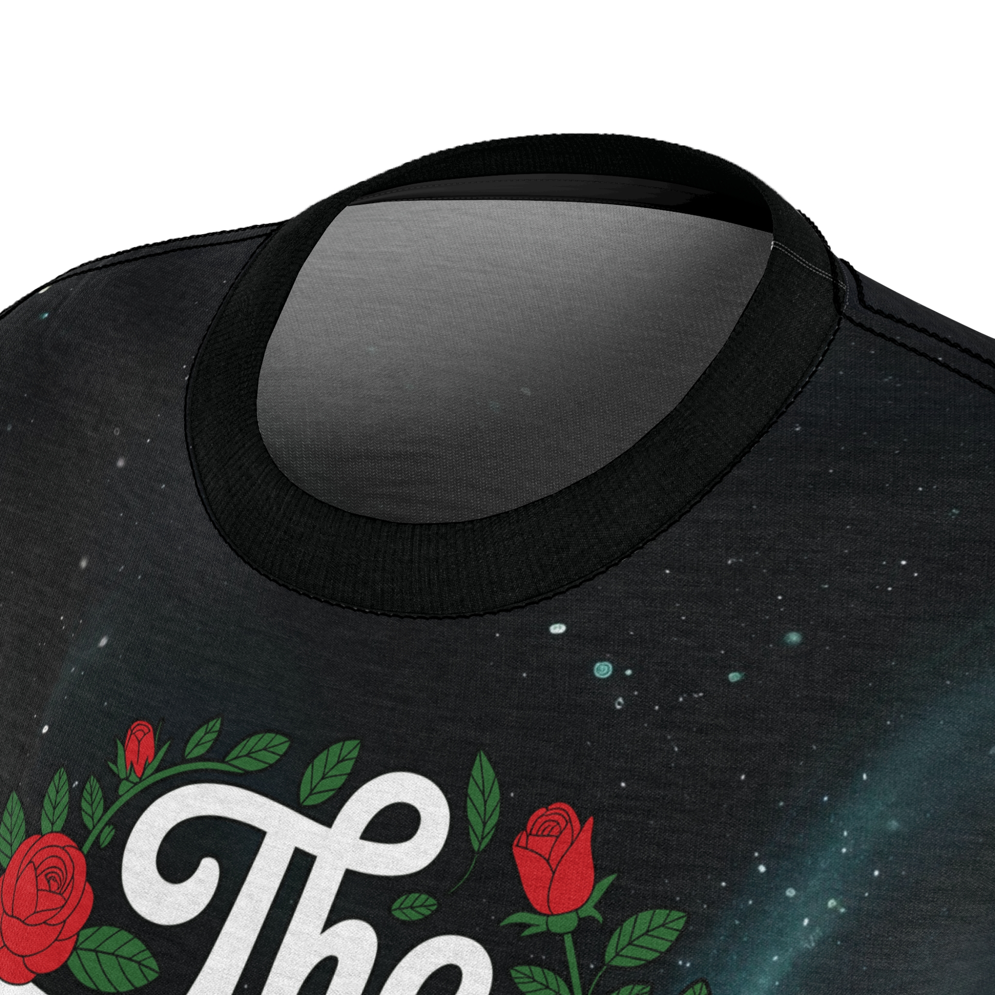 The Future is Female Space All Over Print Tee, Empowering Apparel, Women's AOP T-Shirt, Feminist Fashion - Image 6