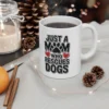 just a mom who rescues dogs mug white Rescue Dog