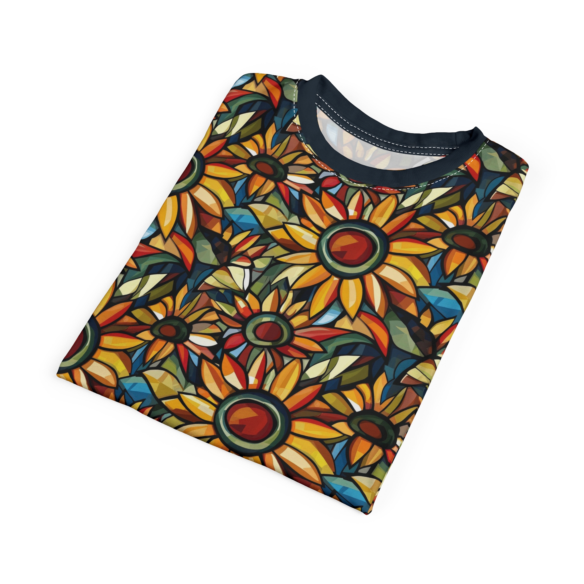 Vibrant Floral Unisex Tee, Summer Top, Casual Wear, Gift for Her, Nature Lover Shirt, Boho Style T-Shirt - Image 8