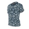 Floral Women's Tee, Comfortable Casual Top, Spring Summer Style, Flower Print T-Shirt
