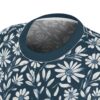 Floral Women's Tee, Comfortable Casual Top, Spring Summer Style, Flower Print T-Shirt
