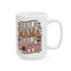 White ceramic mug with 