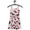 Elegant Halloween Bat Skater Dress – flattering all-over print skater dress
