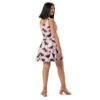 Elegant Halloween Bat Skater Dress – flattering all-over print skater dress