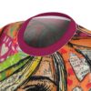 Vibrant Art Tee for Women, Artistic Printed T-Shirt, Unique Fashion Top, Gift for Art Lovers, Boho Style Design