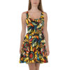Vibrant Floral Skater Dress Perfect for Spring