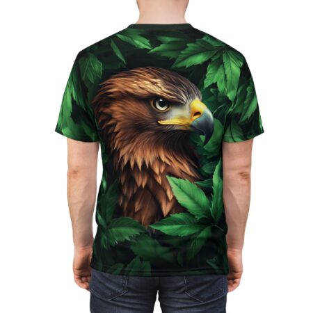 Alternative view of Wildlife-Inspired Unisex All Over Print T-Shirt