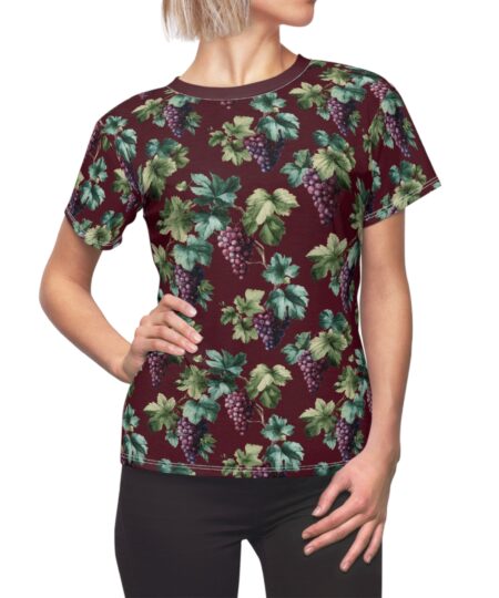 Vintage Grapevine Women's Tee - Floral All Over Print T-Shirt