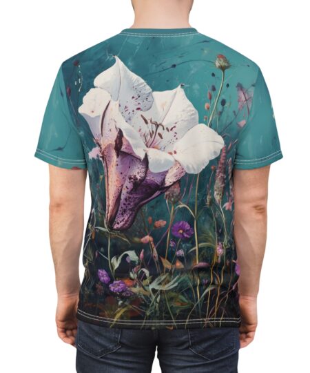 Floral Art Unisex Tee - Vibrant Nature Design 9 Toasted Styles