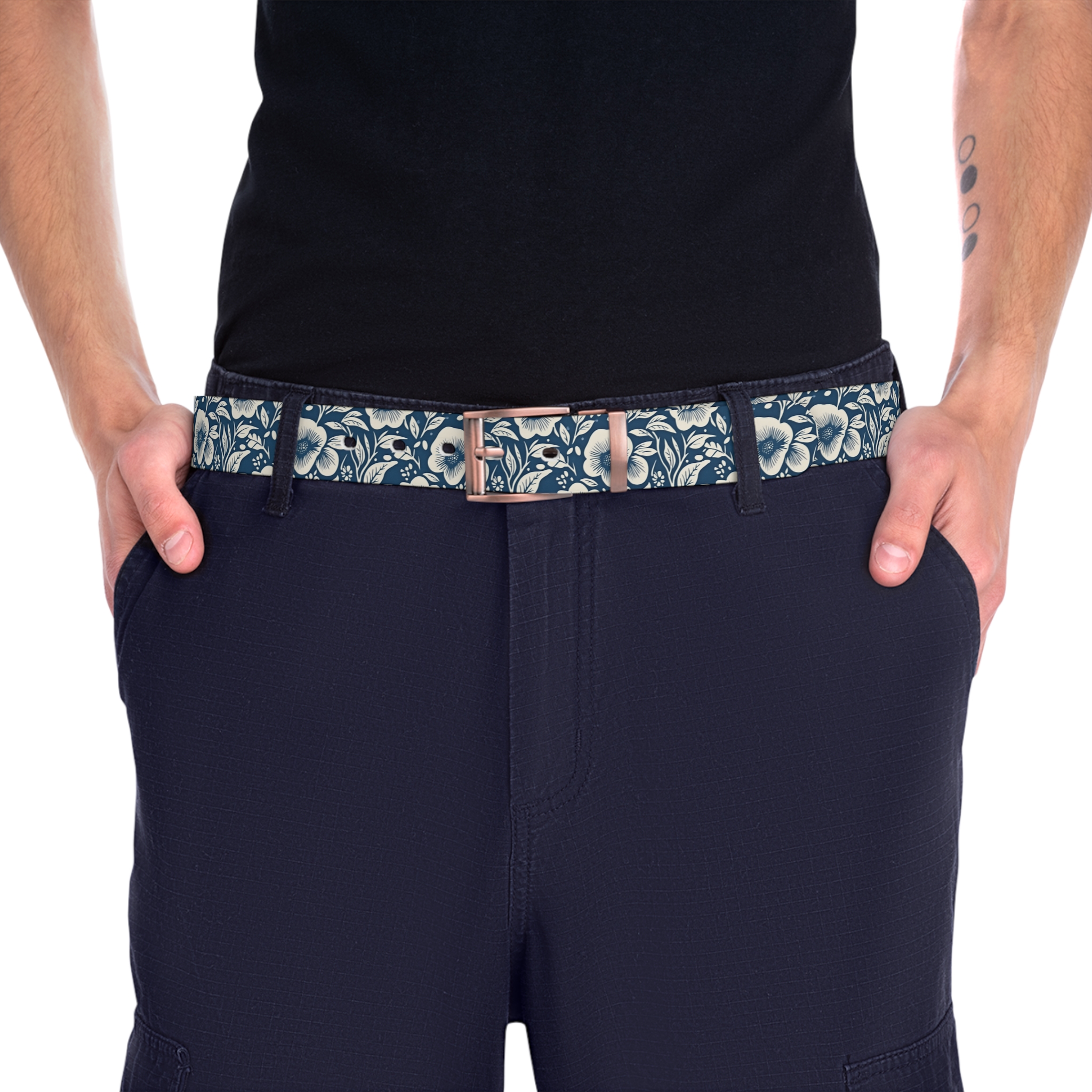 Floral Patterned Custom Belt - Image 9