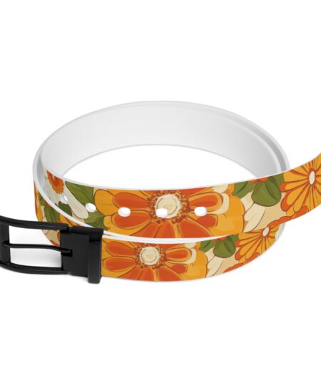 Floral Print Belt for Spring Fashion 2 Toasted Styles