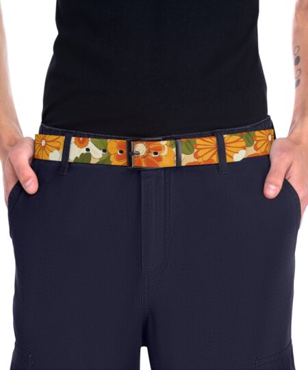 Floral Print Belt for Spring Fashion 10 Toasted Styles