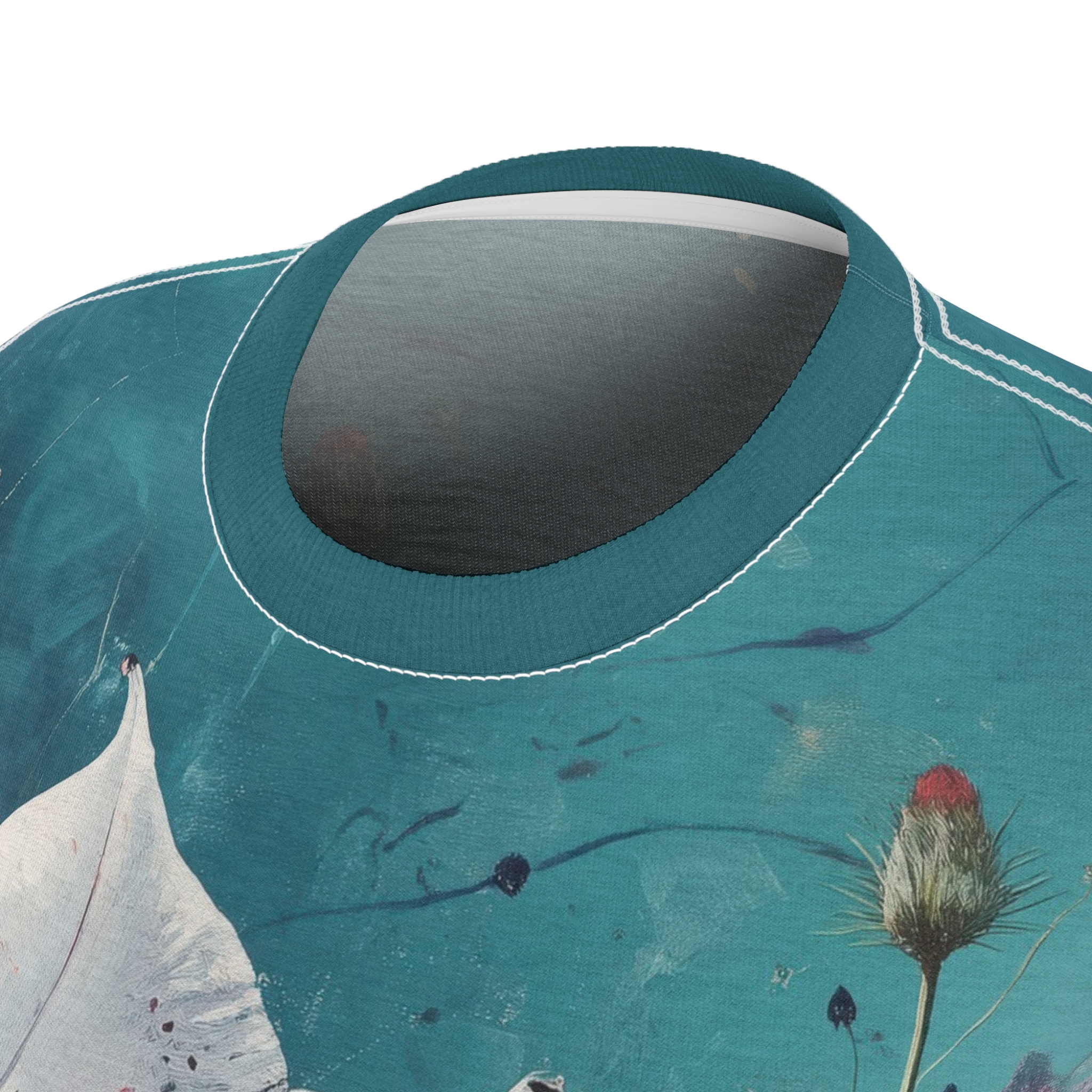 Floral Women's All Over Print Tee - Vibrant Nature Design 6 Toasted Styles