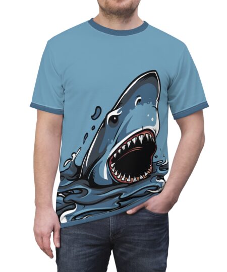 Great White Shark Uni-Sex / Men's Graphic T-Shirt 9 Toasted Styles