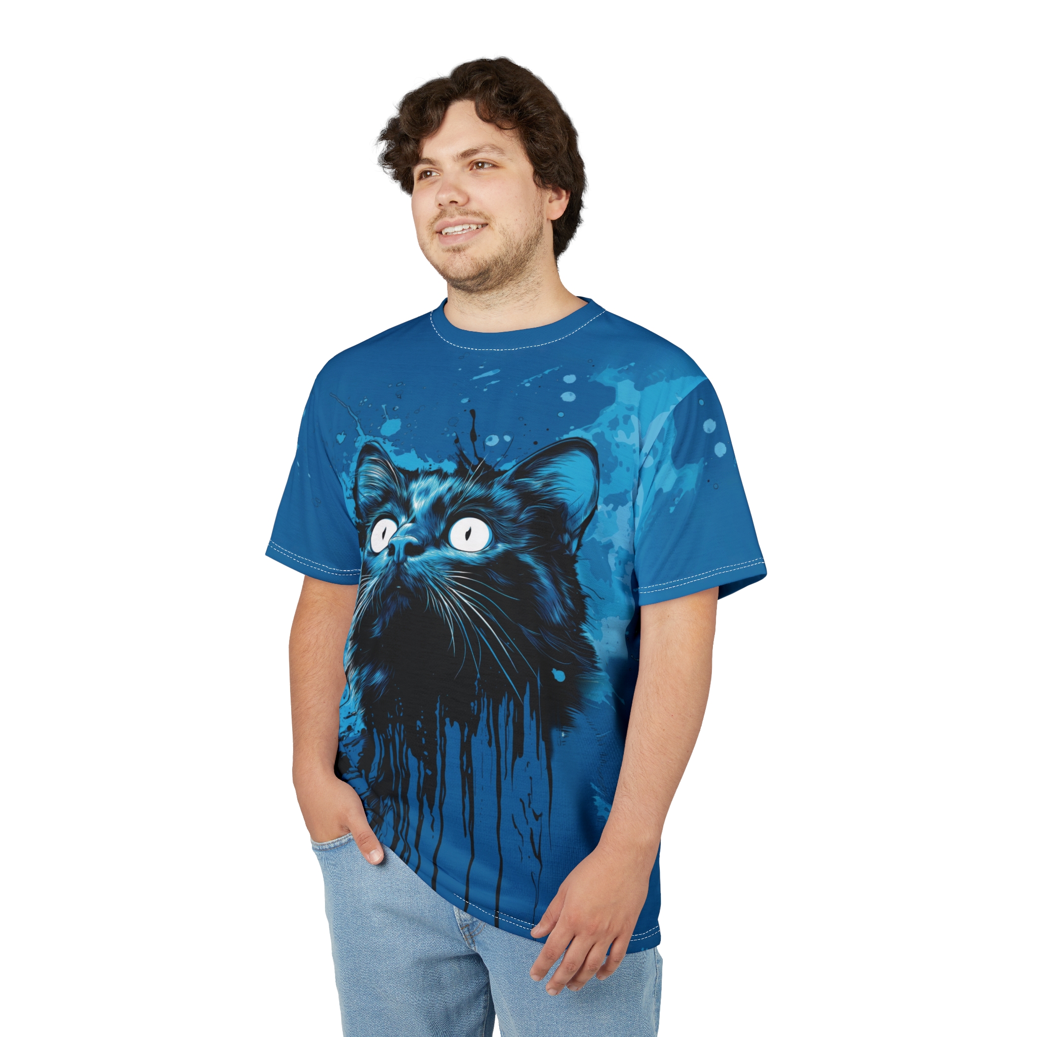 Mystical Cat Graphic Tee for Cat Lovers 5 Toasted Styles