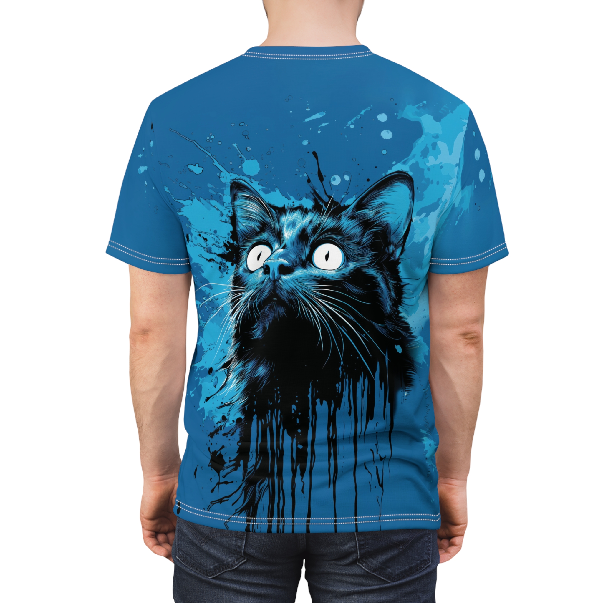 Mystical Cat Graphic Tee for Cat Lovers 9 Toasted Styles
