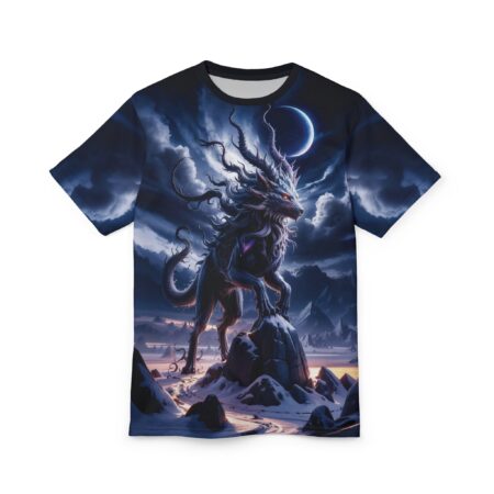 Stylish Mystical Creature Unisex Tee, Fantasy Graphic T-Shirt, Mythical Beast Top – durable everyday unisex apparel
