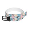 Pastel Abstract Print Belt - Stylish Accessory for Casual Outfits 2 Toasted Styles