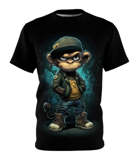Rebellious Monkey Ape Graphic Tee