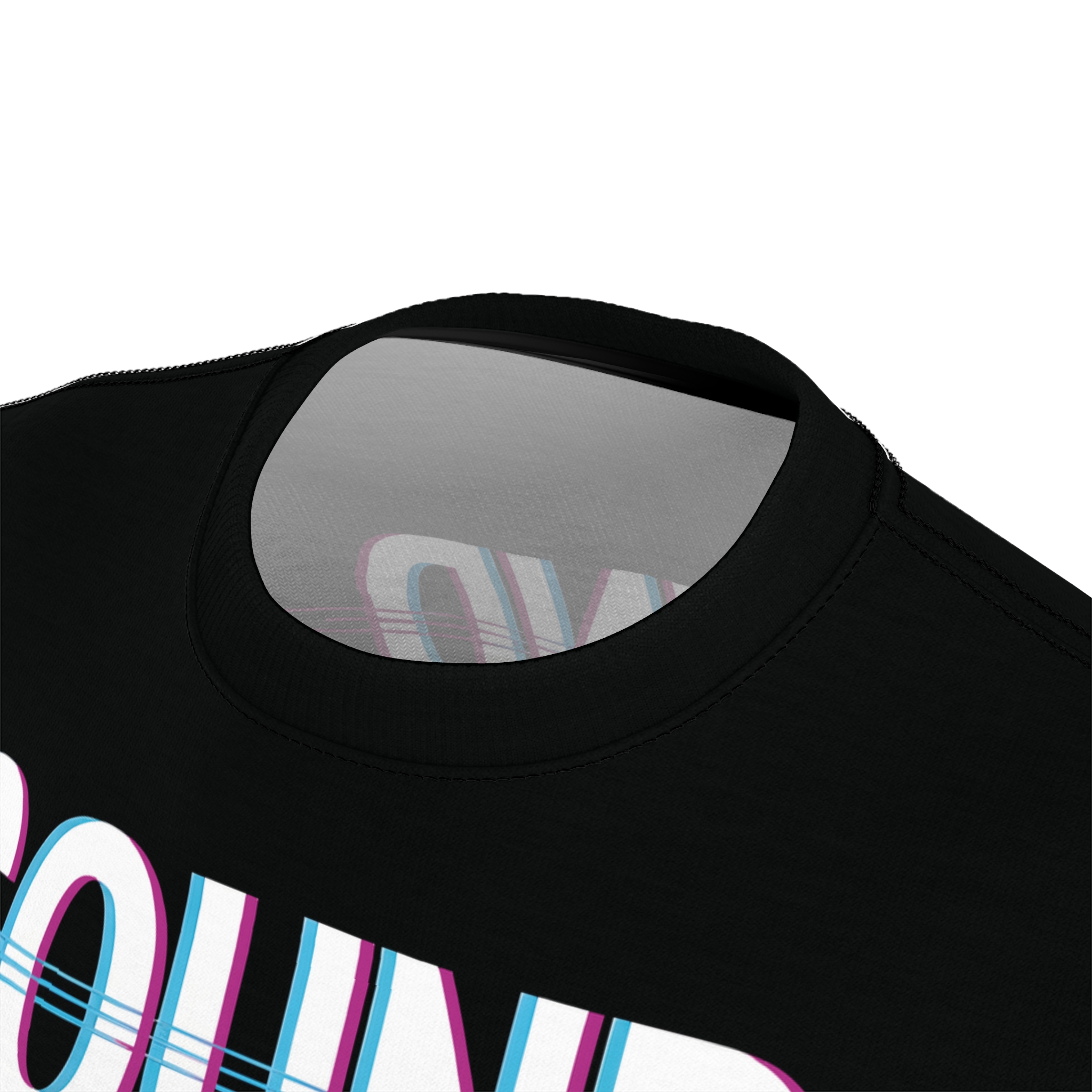 Sound Rebellion Cat Tee - Vibe Loud Graphic All Over Print T-Shirt - Image 6