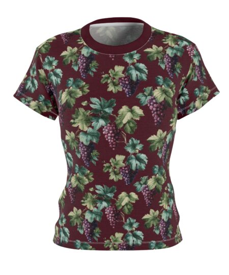Vintage Grapevine Women's Tee - Floral All Over Print T-Shirt 8 Toasted Styles