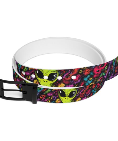 Alien Vibes Colorful Gaming Gamer Belt 10 Toasted Styles