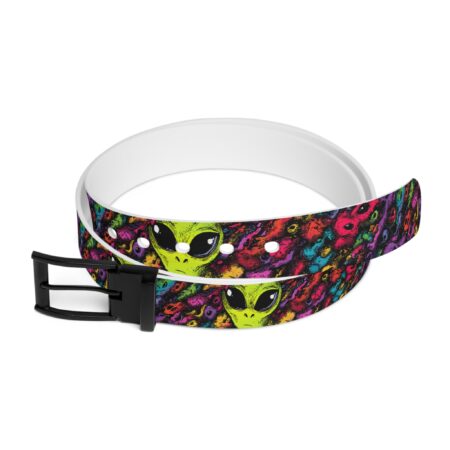 Alien Vibes Colorful Gaming Gamer Belt