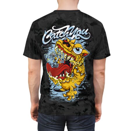 Alternative view of Catch You Monster Tee    Bold Graphic Streetwear All Over Print T-Shirt
