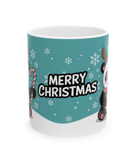 Cute Christmas Panda Mug