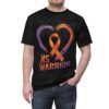 MS Warrior Unisex All Over Print Tee - Celebrate Strength and Resilience 8 Toasted Styles