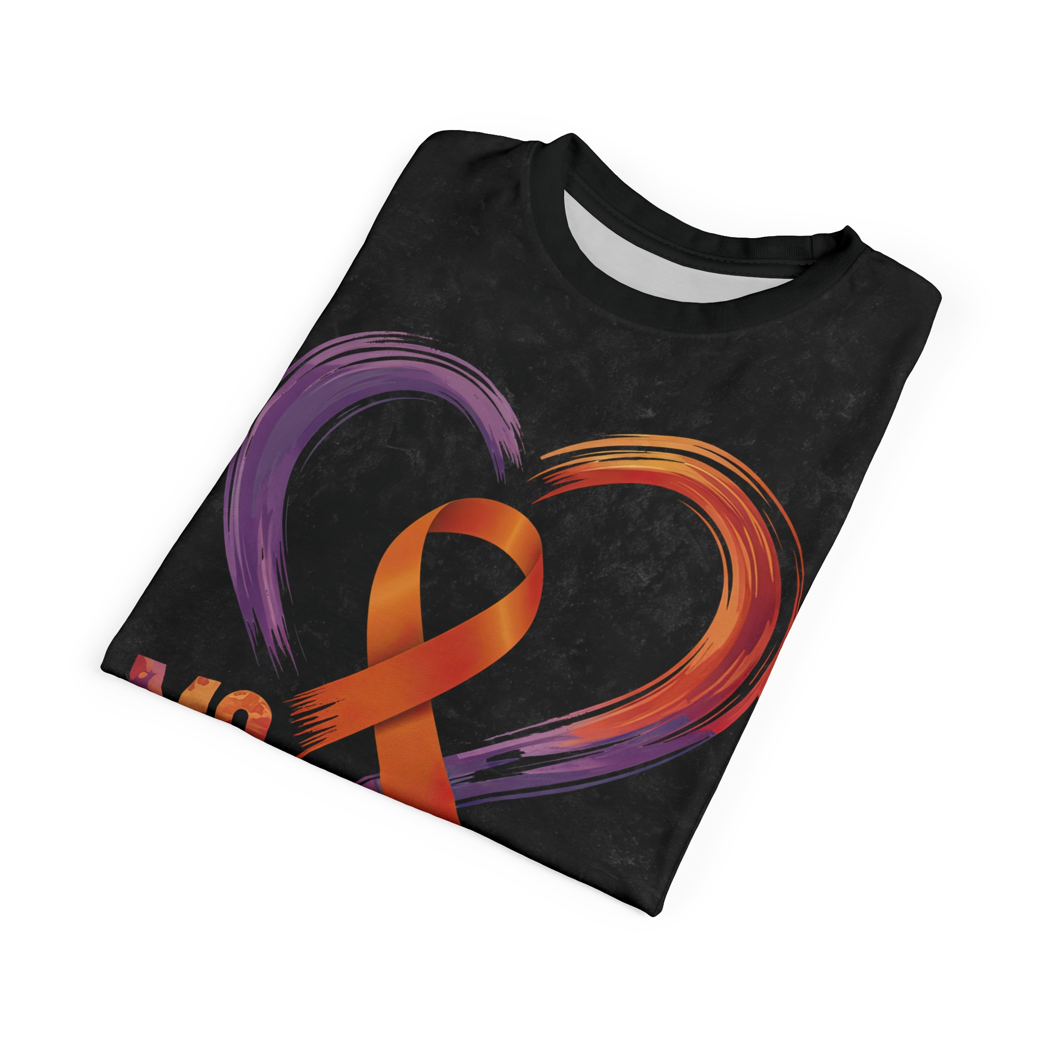 MS Warrior Unisex All Over Print Tee - Celebrate Strength and Resilience 7 Toasted Styles