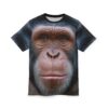 Realistic Monkey Face Unisex Tee 4 Toasted Styles