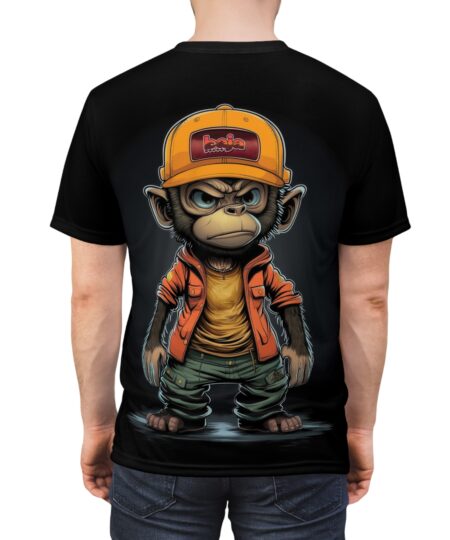 Street Art Monkey Unisex Tee 8 Toasted Styles