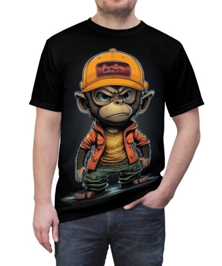 Street Art Monkey Unisex Tee 7 Toasted Styles