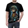 Urban Graphic T-Shirt with Cool Monkey Design 6 Toasted Styles