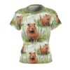 Watercolor Hamster All-Over Print Women's Tee