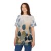 Premium Nature-Inspired Unisex Tee - Leafy Print T-Shirt, Casual Wear – soft all-over print unisex tee