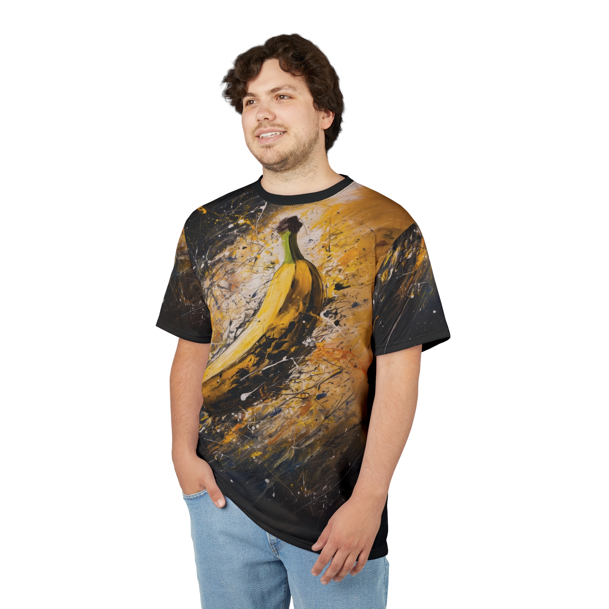 Artistic Banana Unisex Tee - Vibrant Graphic Shirt for Casual Wear - Image 6