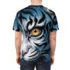 Vibrant Bold Tiger Graphic Tee - Unisex All Over Print Shirt – eye-catching full print casual top