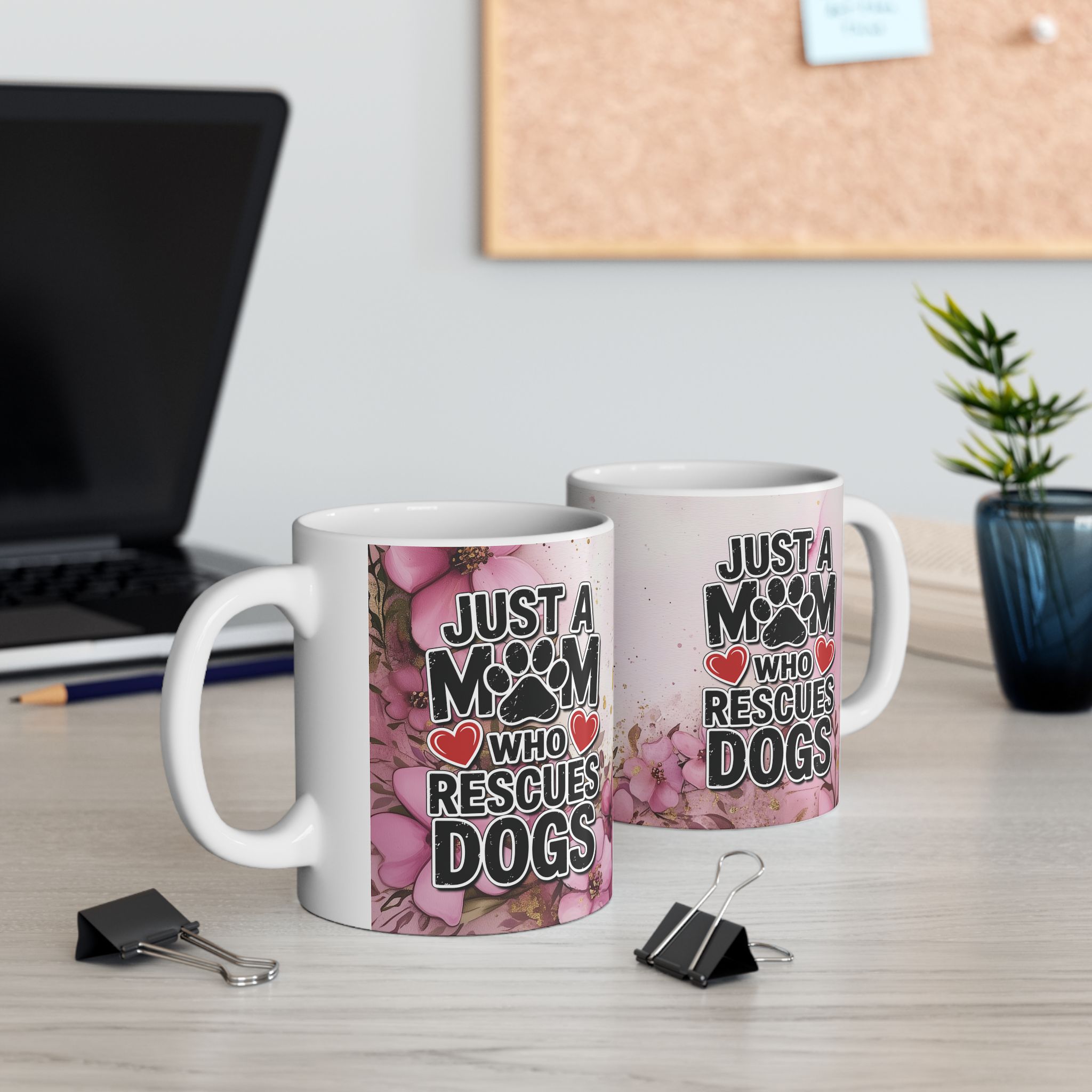 White Funny Ceramic Mug for Dog Lovers - Perfect Gift for Dog Moms, Birthday, Mother's Day, Pet Lovers, Cute Coffee Mug - Image 5