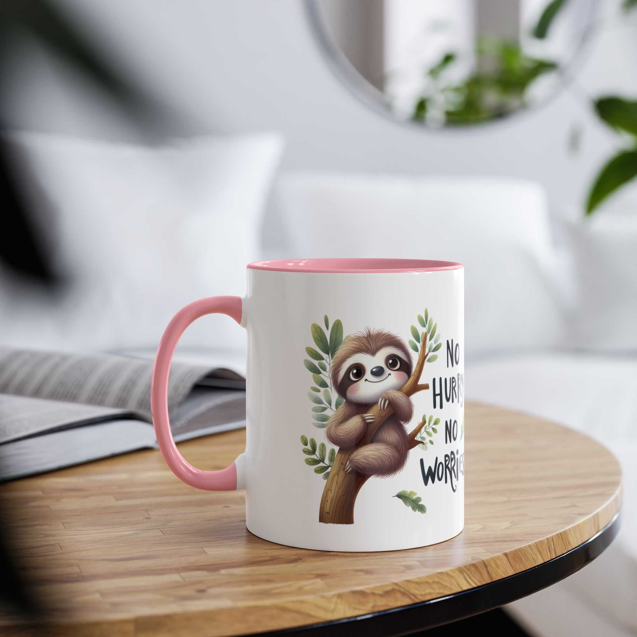 Vibrant Cute Sloth Coffee Mug 10 – vibrant custom design mug