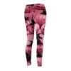 Sleek Halloween Pumpkin Witch Casual Leggings for Women – breathable activewear capri leggings - Detail View 5
