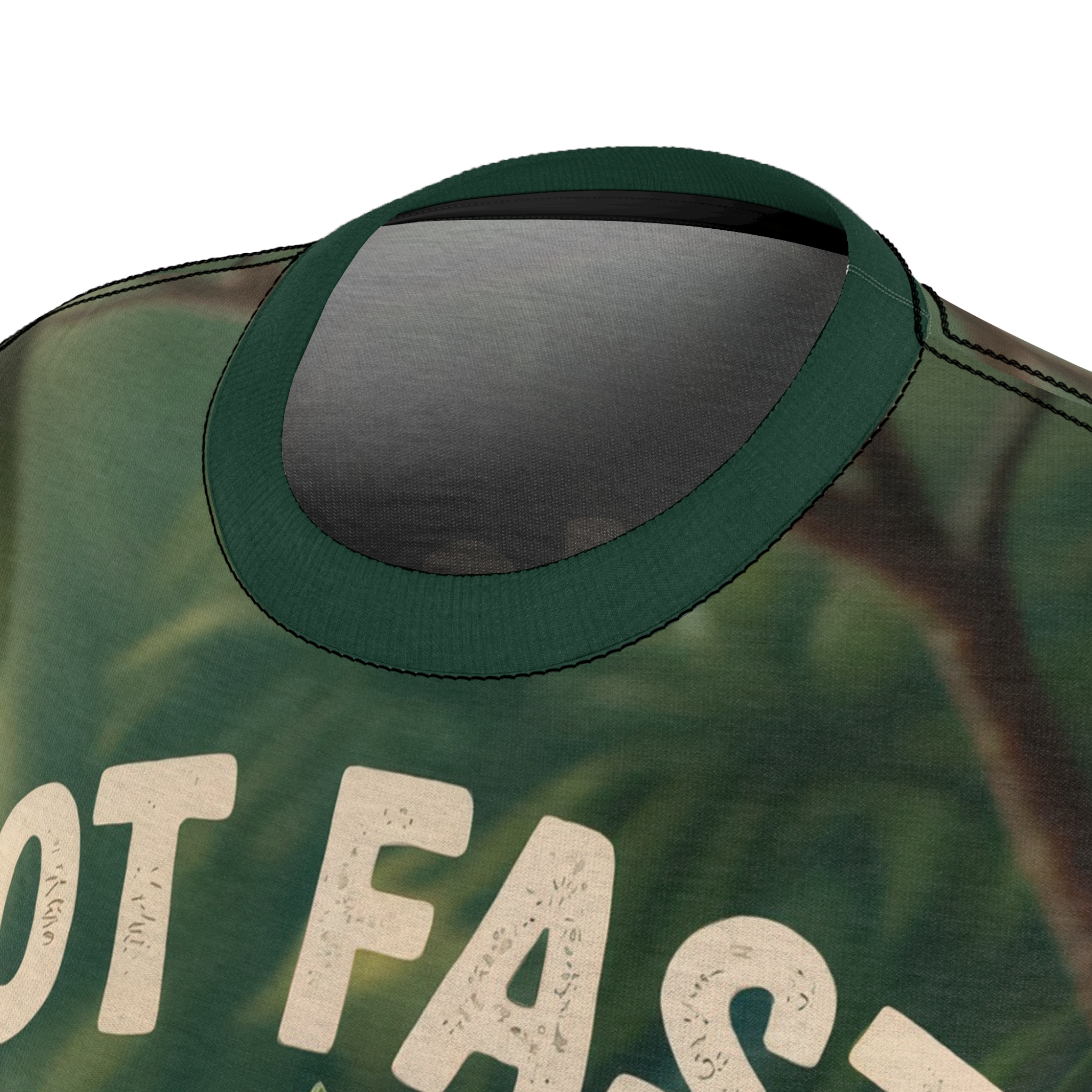 Womens All Over Print Sloth Tee: Not Fast, Not Furious, Funny Sloth Shirt