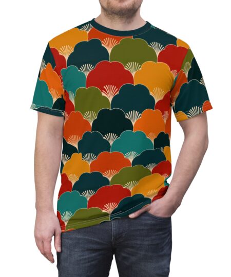 Vibrant Unisex All Over Print Tee - Colorful AOP Design for Everyday Style, Perfect for Casual Get-Togethers